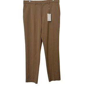 New w/ Tags Quince Khaki Tan Ultra Stretch 24/7 Smart Chino Pants Mens 34 x 32